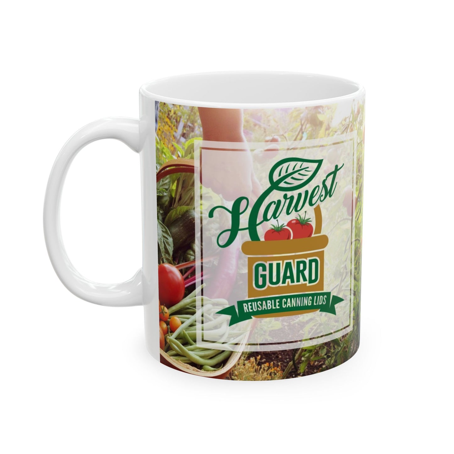 Harvest Guard Reusable Canning Lids Ceramic Mug - Canning? Yes, please.