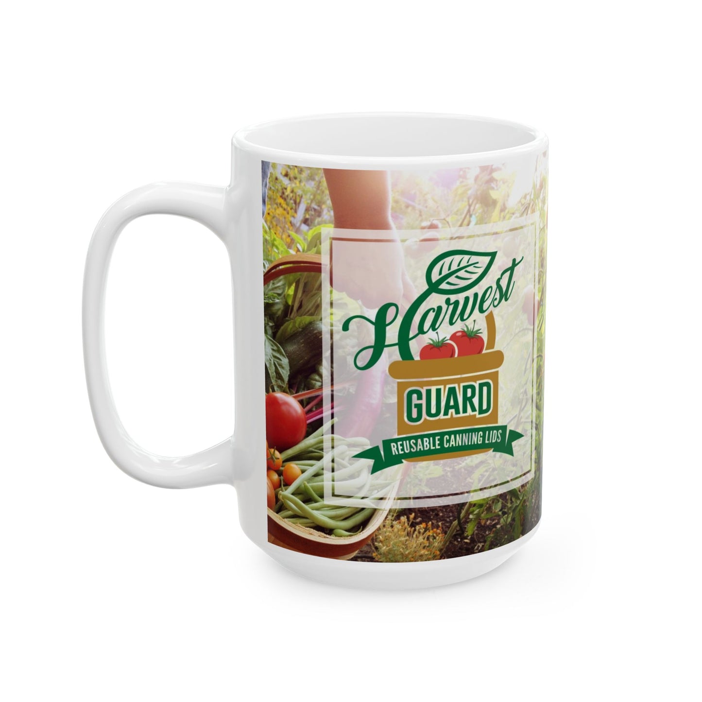 Harvest Guard Reusable Canning Lids Ceramic Mug - Canning? Yes, please.
