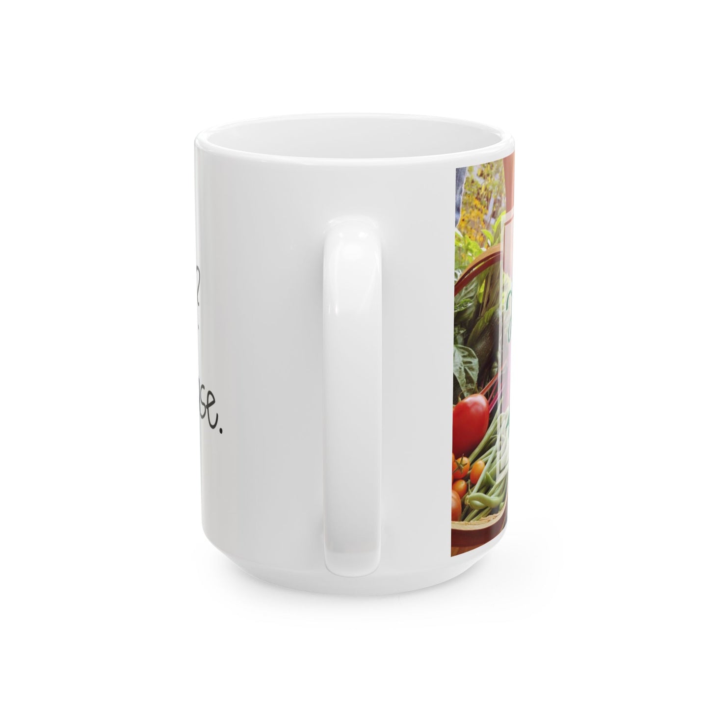 Harvest Guard Reusable Canning Lids Ceramic Mug - Canning? Yes, please.